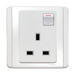 13A 1G SWITCHED SOCKET GREY - 6