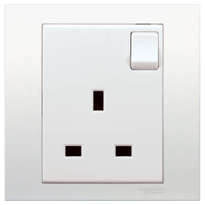 13A 1GANG SWITCHED SOCKET 250V VIVACE - 1