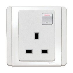 13A SWITCHED SOCKET WITH NEON - Schneider Electric