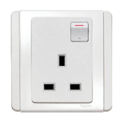 13A SWITCHED SOCKET WITH NEON - 1