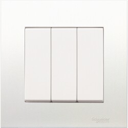 16AX 3GANG 2WAY SWITCH VIVACE - Schneider Electric