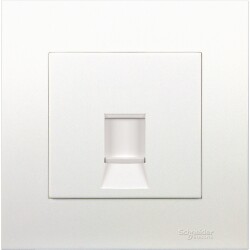 1GANG CAT6 DATA OUTLET WITH SHUTTER VIVACE - Schneider Electric