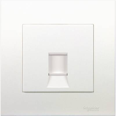 1GANG CAT6 DATA OUTLET WITH SHUTTER VIVACE - 1