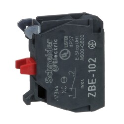 CONTACT BLOCK NC FOR XB4 & XB5 RED - Schneider Electric