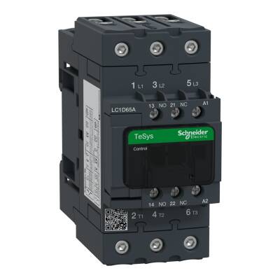 CONTACTOR 65A AC3 3P 110VAC NO+NC - 1