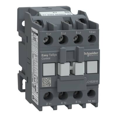 CONTACTOR TESYS E 3P - 25AMPS 7.5KW 240V AC3 1NO - 1