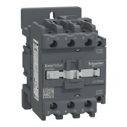 CONTACTOR TESYS E 3P - 40AMPS 18.5KW 230V AC3 1NO - Schneider Electric