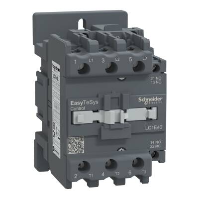 CONTACTOR TESYS E 3P - 40AMPS 18.5KW 415V AC3 1NO - 1