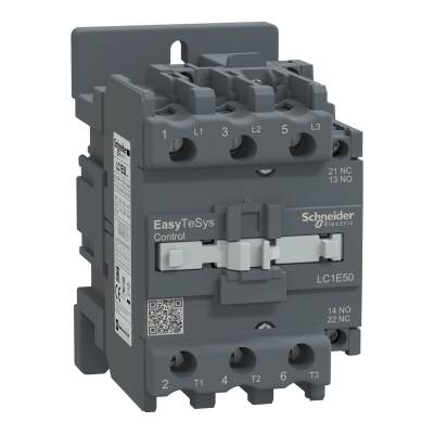 CONTACTOR TESYS E 3P - 50AMPS 22KW 415V AC3 1NO - 1