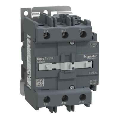 CONTACTOR TESYS E 3P - 80AMPS 37KW 415V AC3 1NO - 1