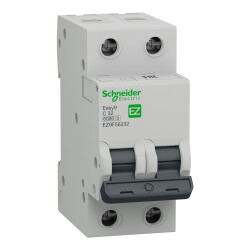 EASY9 MCB 2P 32A C 6000A 230V - Schneider Electric