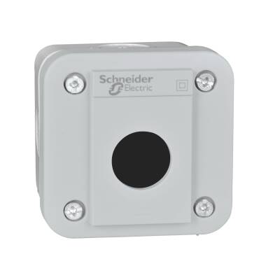 ENCLOSURE EMPTY 22.5MM 1 WAY GREY - 1
