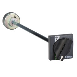 EXTENDED FRONT ROTARY HANDLE BLACK FOR INS250 - Schneider Electric
