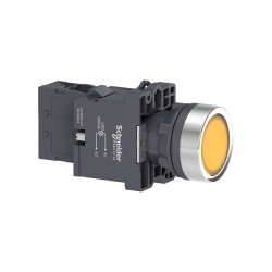 ILLUMINATED PUSH BUTTON 240VAC BLUE - Schneider Electric