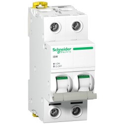 ISOLATOR SWITCH 2P 63A 415VAC ACT19 - Schneider Electric
