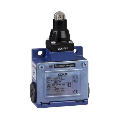 LIMIT SWITCH STEEL RLR PLNGR - 1