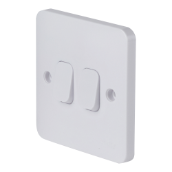 LISSE 10AX 2GANG 2WAY SWITCH - Schneider Electric
