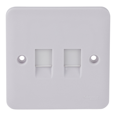 LISSE 2G RJ45 CAT 6 UTP OUTLET - 1