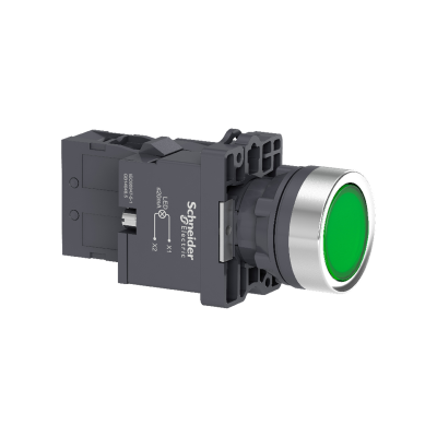 M22 PUSHBUTTON ILLUMINATED 220V RED 1NC - 5