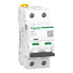 MCB C60N 2P 16A C ACT19 - Schneider Electric