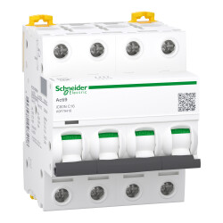 MCB C60N 4P 16A C ACT19 - Schneider Electric