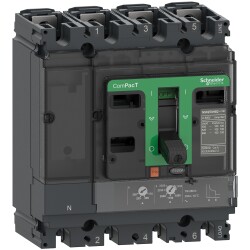 NSX250B 25KA AC 4P4D 250A TMD - Schneider Electric