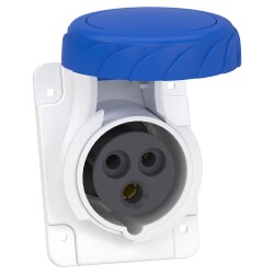 PANEL SOCKET ANGLED PK PRATIKA CONNECT 1 - Schneider Electric