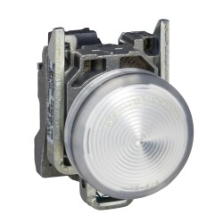 PILOT LIGHT LED 240VAC WHITE - Schneider Electric