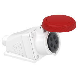 PRATIKA WALL SOCKET 32A 3 PIN 200-250V IP44 - Schneider Electric