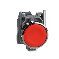 PUSH BUTTON NO 22MM RED - Schneider Electric
