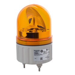 ROTATING BEACON ORANGE WITHOUT BUZZER 24V AC/DC - 1