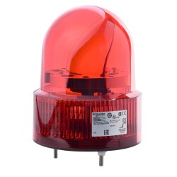 ROTATING BEACON RED WITH BUZZER 24V AC/DC - Schneider Electric
