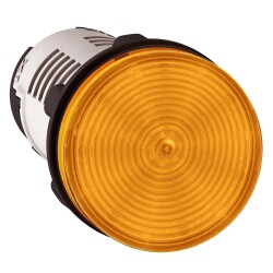 ROUND PILOT LIGHT LED 230/240V ORANGE - Schneider Electric