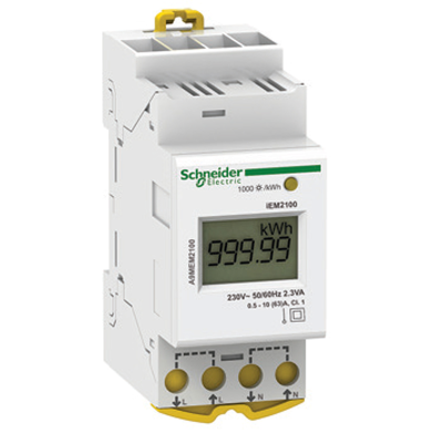 SINGLE PHASE KWH METER 63A MODBUS - 3