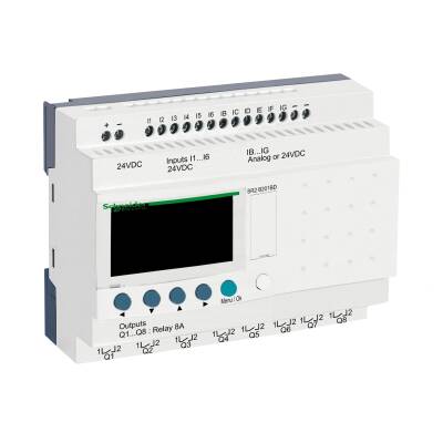 SMART RELAY 24VDC 12IN 8 RLYO - 1