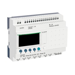 SMART RELAY 26 I/O 24VDC + CLK - Schneider Electric