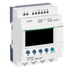 SMART RELAY MOD + CLK 6 INPPUT 4 OUTPUT 24V - Schneider Electric