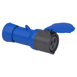 SOCKET 16A 2P + E SURFACE IP44 - 6