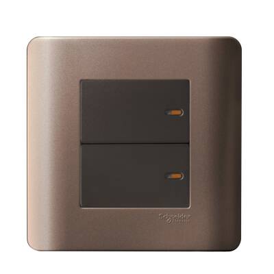 ZENCELO 20A 2 GANG 2 WAY SWITCH - 1
